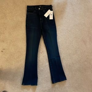 7 For All Mankind Ultra High Rise Skinny Kick in Gracie Blue / size 25